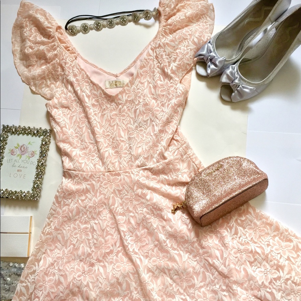 Cinderella lace dress